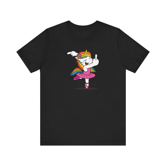 Ballerina Unicorn Finger Tee