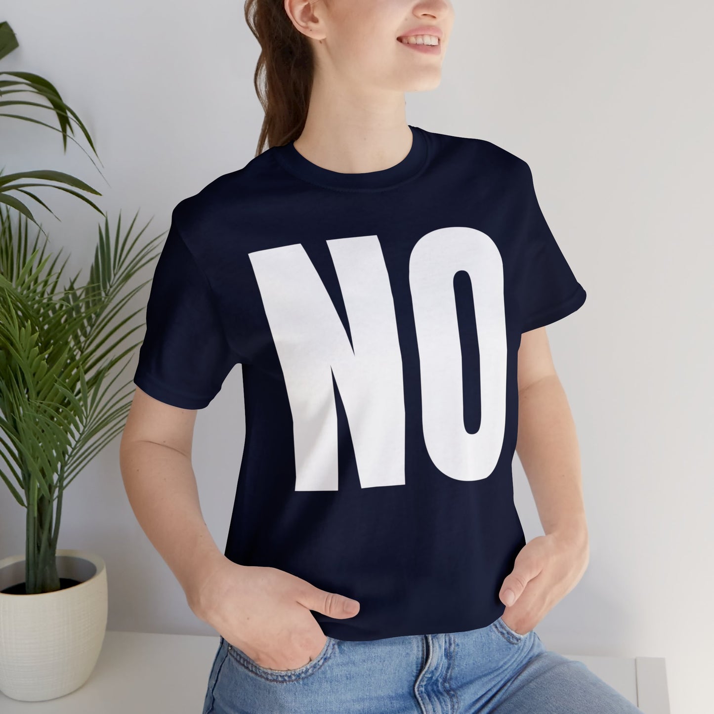 No Large Letters Tee
