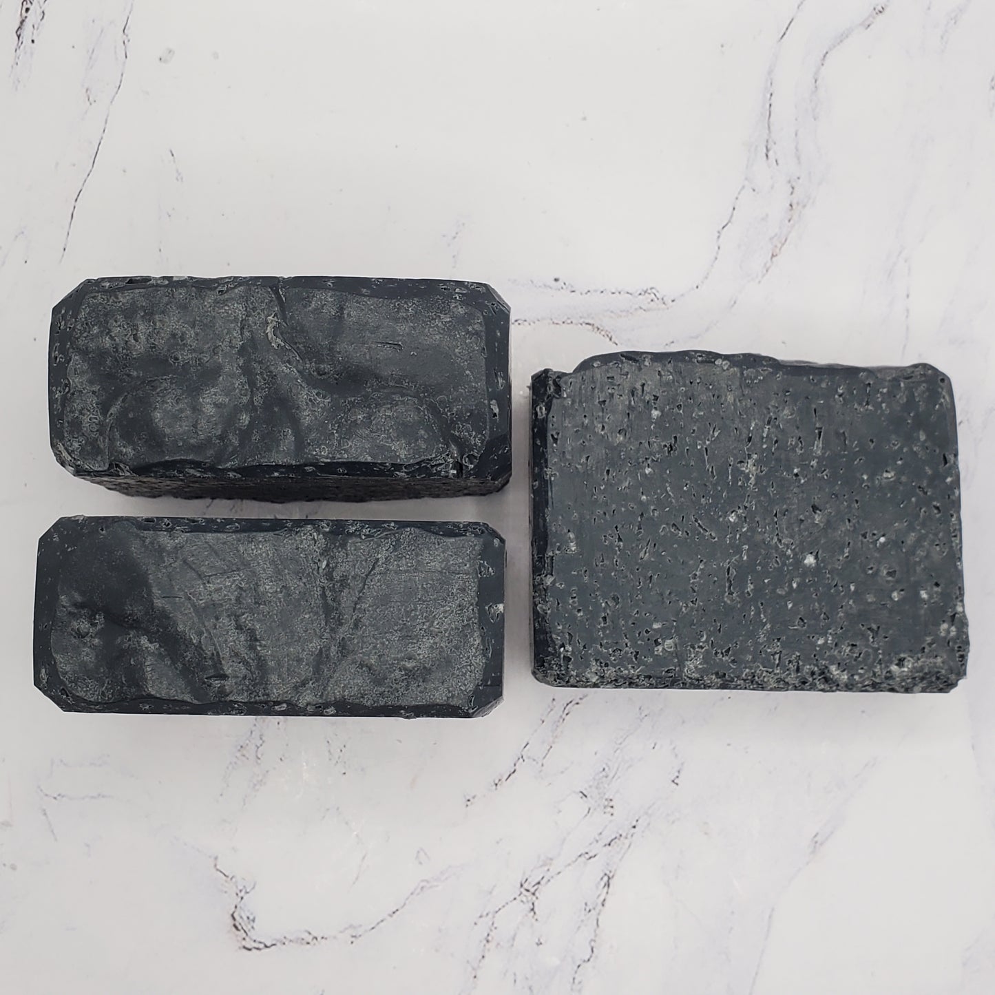 Salt & Charcoal Bar Soap with Rosemary and Eucalyptus Essential Oils