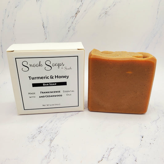 Turmeric & Honey with Frankincense and Cedarwood Essential Oils