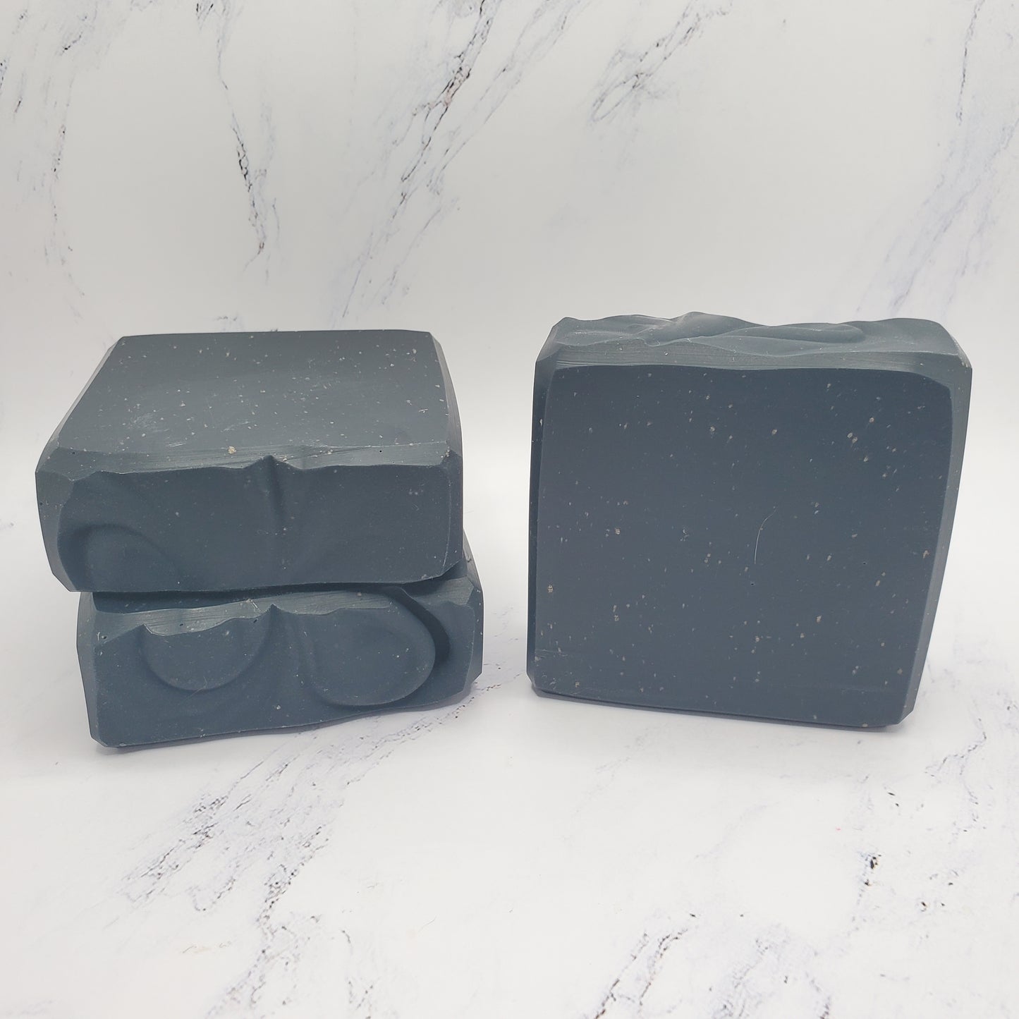 Mud & Charcoal Bar Soap with Lavender and Tea Tree Essential Oils